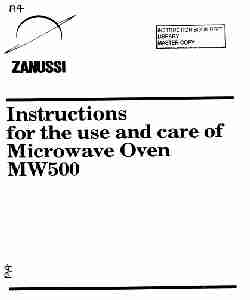 Zanussi Microwave Oven MW500-page_pdf